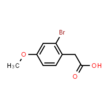 66916-99-2 | 2-Bromo-4-methoxyphenylacetic acid 