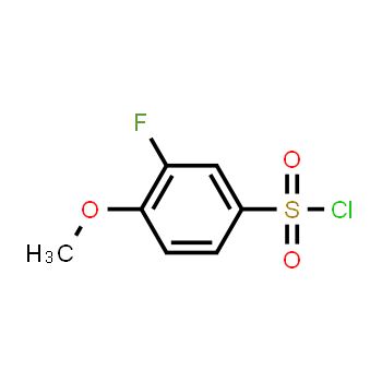 67475-55-2 | 3-Fluoro-4-methoxybenzenesulfonyl chloride