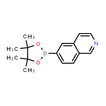 675576-26-8 | 6-(4,4,5,5-tetramethyl-1,3,2-dioxaborolan-2-yl)isoquinoline