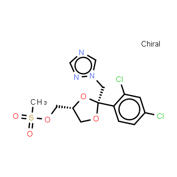 67914-86-7 | cis-2-(2,4-Dichlorophenyl)-2-(1H-1,2,4-triazol-1-ylmethyl)-1,3-dioxolane-4-methanol methanesulfonate