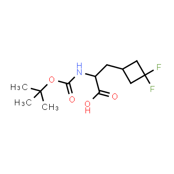 681128-43-8 | 2‐{[(tert‐butoxy)carbonyl]amino}‐3‐(3,3‐difluorocyclobutyl)propanoic acid