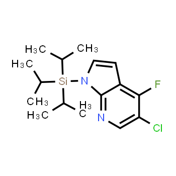 685513-90-0 | 5-chloro-4-fluoro-1-[tris(propan-2-yl)silyl]-1H-pyrrolo[2,3-b]pyridine