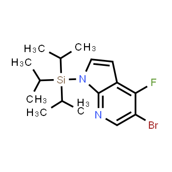 685513-91-1 | 5-bromo-4-fluoro-1-[tris(propan-2-yl)silyl]-1H-pyrrolo[2,3-b]pyridine