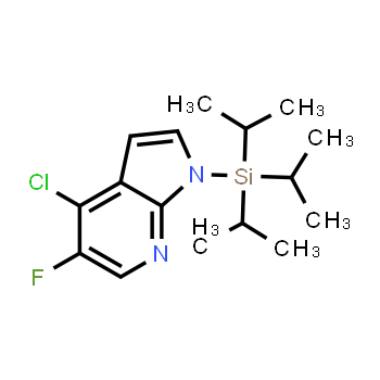 685513-94-4 | 4-chloro-5-fluoro-1-[tris(propan-2-yl)silyl]-1H-pyrrolo[2,3-b]pyridine