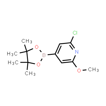 697739-24-5 | 2-chloro-6-methoxy-4-(4,4,5,5-tetramethyl-1,3,2-dioxaborolan-2-yl)pyridine