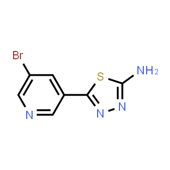 70057-75-9 | 5-(5-bromopyridin-3-yl)-1,3,4-thiadiazol-2-amine