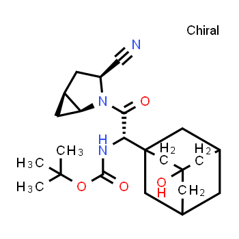 709031-43-6 | tert-Butyl [(1S)-2-[(1S,3S,5S)-3-cyano-2-azabicyclo[3.1.0]hex-2-yl]-1-(3-hydroxyadamantan-1-yl)-2-oxoethyl]carbamate