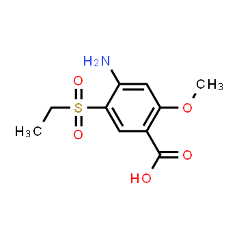 71675-87-1 | 4-amino-5-(ethyl sulfonyl)-2-methoxybenzoic acid