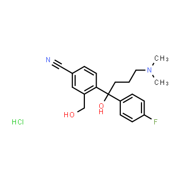 717133-25-0 | 4-[4-(Dimethylamino)-1-(4-fluorophenyl)-1-hydroxybutyl]-3-(hydroxymethyl)benzonitrile hydrochloride