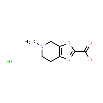 720720-96-7 | 4,5,6,7-tetrahydro-5-methyl-Thiazolo[5,4-c]pyridine-2-carboxylic acid hydrochloride