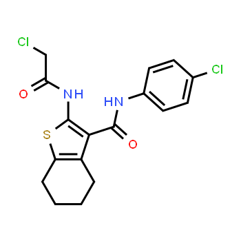 721892-21-3 | 2-(2-chloroacetamido)-N-(4-chlorophenyl)-4,5,6,7-tetrahydrobenzo[b]thiophene-3-carboxamide