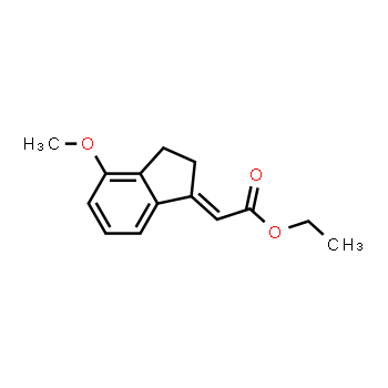 724466-12-0 | ethyl 2-(4-methoxy-2,3-dihydro-1H-inden-1-ylidene)acetate