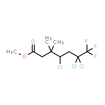 72714-62-6 | methyl 4,6,6-trichloro-7,7,7-trifluoro-3,3-dimethylheptanoate