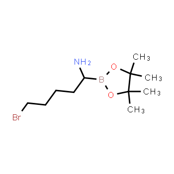 727354-16-7 | 5-bromo-1-(4,4,5,5-tetramethyl-1,3,2-dioxaborolan-2-yl)pentan-1-amine