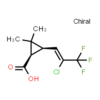 72748-35-7 | Z-(1R,S)-cis-2,2-dimethyl-3-(2,2-chloro-3,3,3-trifluoro-1-propenyl)cyclopropanecarboxylic acid