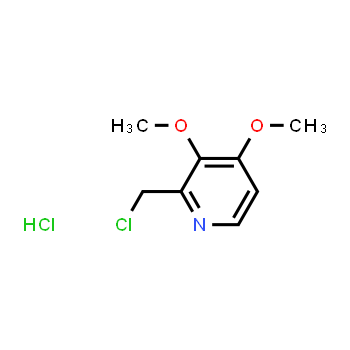 72830-09-2 | 2-CHLOROMETHYL-3,4-DIMETHOXY PYRIDINE HCl