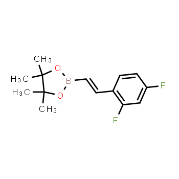 736987-78-3 | (E)-2-(2,4-difluorostyryl)-4,4,5,5-tetramethyl-1,3,2-dioxaborolane