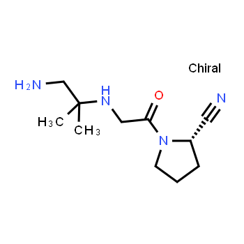 739364-93-3 | (S)-1-(2-((1-amino-2-methylpropan-2-yl)amino)acetyl)pyrrolidine-2-carbonitrile