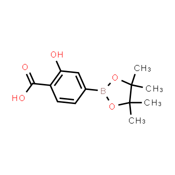 741698-75-9 | 2-hydroxy-4-(4,4,5,5-tetramethyl-1,3,2-dioxaborolan-2-yl)benzoic acid