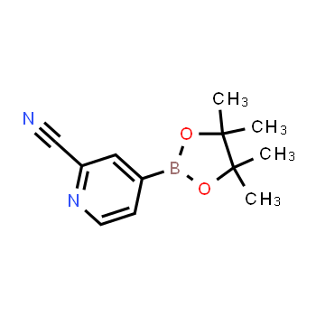 741709-62-6 | 4-(4,4,5,5-tetramethyl-1,3,2-dioxaborolan-2-yl)picolinonitrile