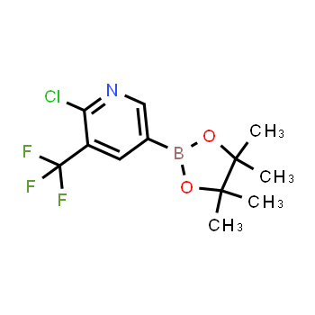 741709-67-1 | 2-chloro-5-(4,4,5,5-tetramethyl-1,3,2-dioxaborolan-2-yl)-3-(trifluoromethyl)pyridine