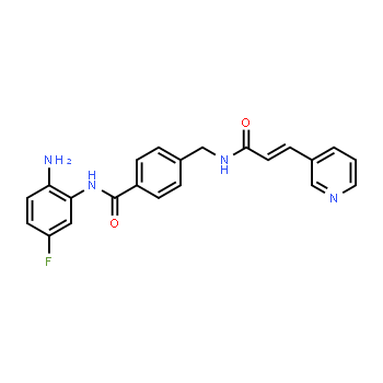 743420-02-2 | (E)-N-(2-amino-5-fluorophenyl)-4-((3-(pyridin-3-yl)acrylamido)methyl)benzamide