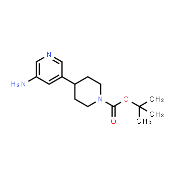 762298-12-4 | tert-butyl 4-(5-aminopyridin-3-yl)piperidine-1-carboxylate