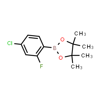 765917-27-9 | 2-(4-chloro-2-fluorophenyl)-4,4,5,5-tetramethyl-1,3,2-dioxaborolane