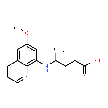 77229-68-6 | 4-((6-methoxyquinolin-8-yl)amino)pentanoic acid