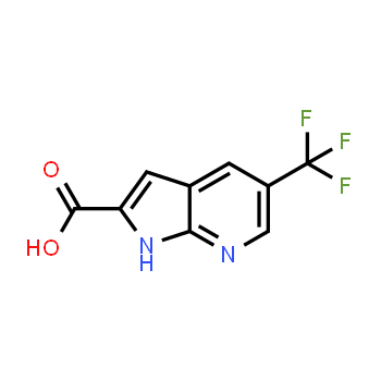 784144-05-4 | 5-(trifluoromethyl)-1H-pyrrolo[2,3-b]pyridine-2-carboxylic acid