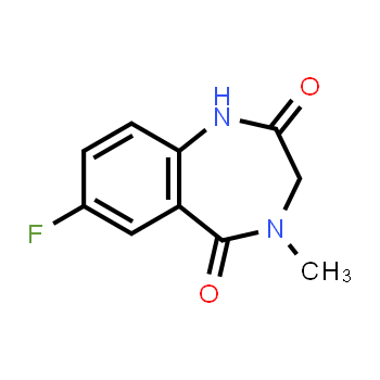 78755-80-3 | 7-Fluoro-3,4-dihydro-4-methyl-1h-1,4-benzodiazepine-2,5-dione