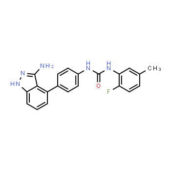 796967-16-3 | 1-(4-(3-amino-1H-indazol-4-yl)phenyl)-3-(2-fluoro-5-methylphenyl)urea