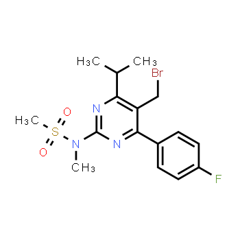 799842-07-2 | 5-(Bromomethyl)-4-(4-fluorophenyl)-6-isopropyl-2-[methyl(methylsulfonyl)amino]pyrimidine