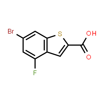 826995-57-7 | 6-bromo-4-fluorobenzo[b]thiophene-2-carboxylic acid