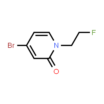 832735-62-3 | 2(1H)-Pyridinone, 4-bromo-1-(2-fluoroethyl)-