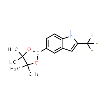 837392-61-7 | 2-trifluoromethyl-5-(4,4,5,5-tetramethyl-1,3,2-dioxaborolan-2-yl)-1H-indole