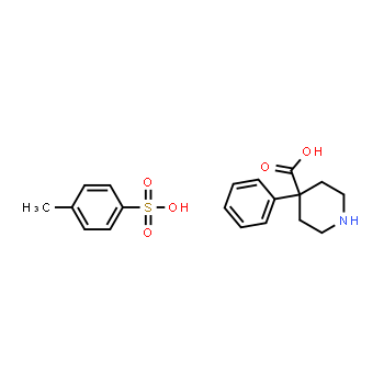 83949-32-0 | 4-phenylpiperidine-4-carboxylic acid compound with 4-methylbenzenesulfonic acid (1:1)