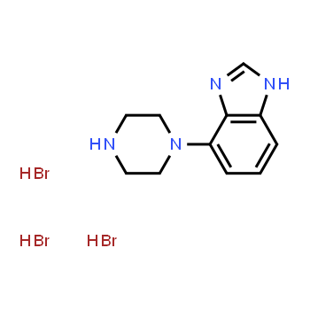 84806-71-3 | 4-(piperazin-1-yl)-1H-benzo[d]imidazole trihydrobromide