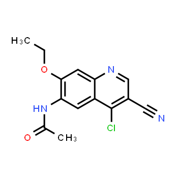 848133-76-6 | n-(4-Chloro-3-cyano-7-ethoxy-6-quinolinyl) acetamide