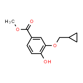 848574-60-7 | 3-(cyclopropylmethoxy)-4-hydroxybenzoic acid methyl ester