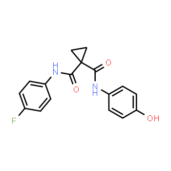 849217-60-3 | N'1-(4-fluorophenyl)-N1-(4-hydroxyphenyl)cyclopropane-1,1-dicarboxamide