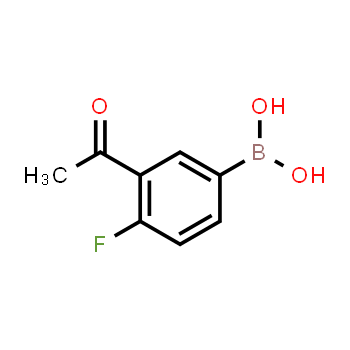 850198-68-4 | 3-acetyl-4-fluorophenylboronic acid