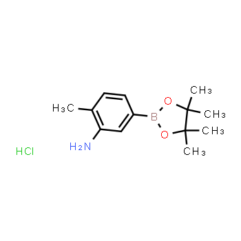 850567-52-1 | 2-methyl-5-(4,4,5,5-tetramethyl-1,3,2-dioxaborolan-2-yl)aniline hydrochloride