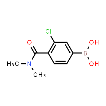 850589-47-8 | 3-chloro-4-(dimethylcarbamoyl)phenylboronic acid