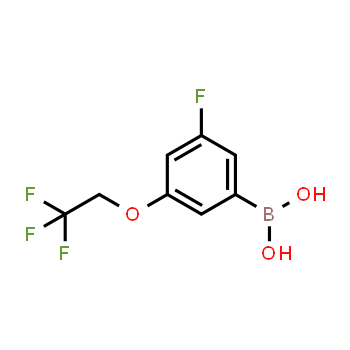 850589-55-8 | 3-fluoro-5-(2,2,2-trifluoroethoxy)phenylboronic acid