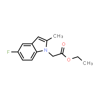 851460-85-0 | ethyl 2-(5-fluoro-2-methyl-1H-indol-1-yl)acetate