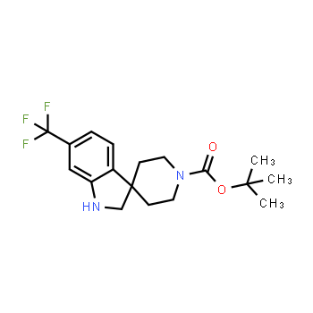 858351-42-5 | tert-butyl 6-trifluoromethylspiro[indoline-3,4'-piperidine]-1'-carboxylate