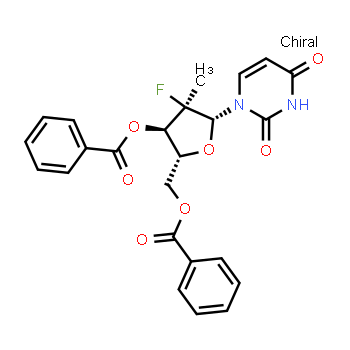 863329-65-1 | (2R,3R,4R,5R)-2-[(benzoyloxy)methyl]-5-(2,4-dioxo-1,2,3,4-tetrahydropyrimidin-1-yl)-4-fluoro-4-methyloxolan-3-yl benzoate