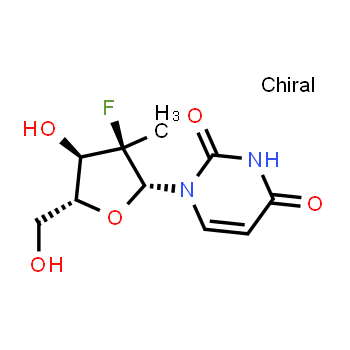 863329-66-2 | 1-[(2R,3R,4R,5R)-3-fluoro-4-hydroxy-5-(hydroxymethyl)-3-methyloxolan-2-yl]-1,2,3,4-tetrahydropyrimidine-2,4-dione