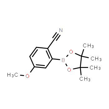 863868-23-9 | 4-methoxy-2-(4,4,5,5-tetramethyl-1,3,2-dioxaborolan-2-yl)benzonitrile